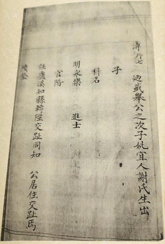 明代这四人同科中进士